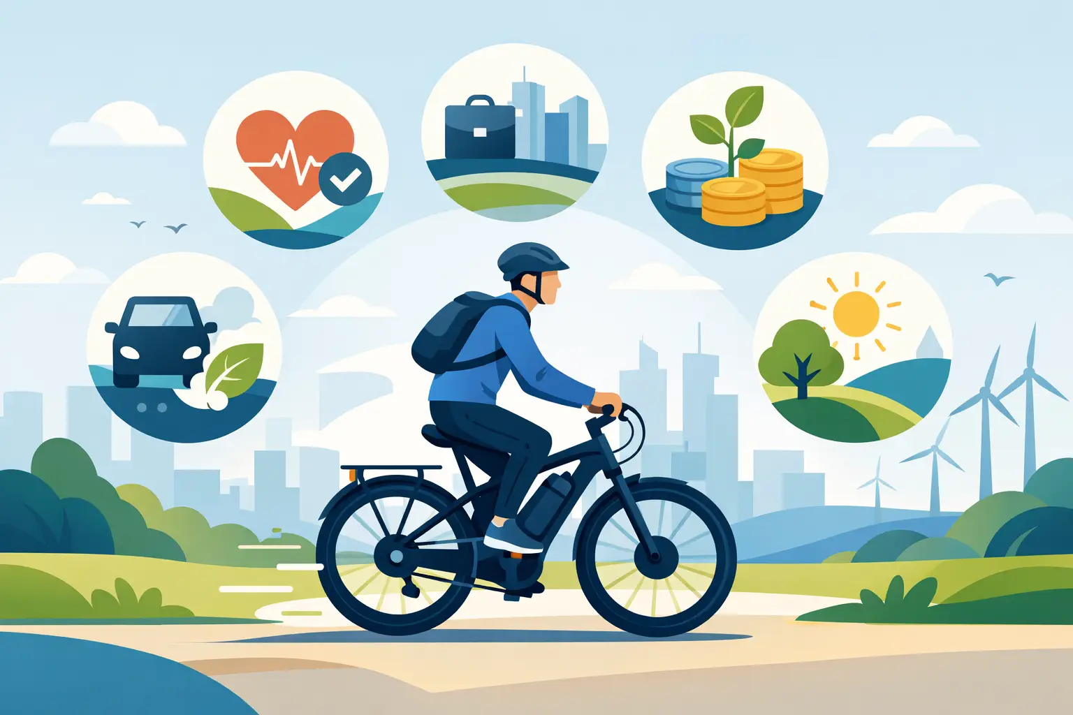 7 beneficios de usar ebike a diario